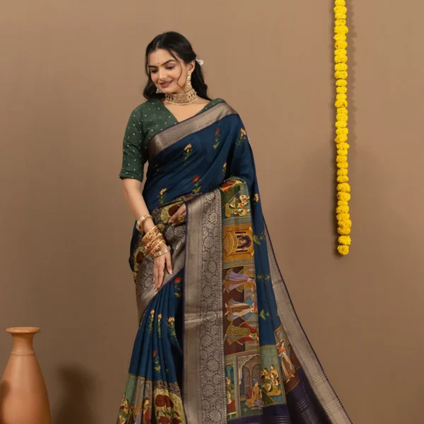 Amolikas Neel Sarees
