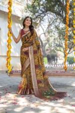 Kalamkari Saree - Image 3