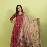 Suhana Pichwai Gown With Dupatta